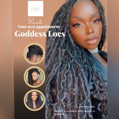 Loving This Look More & More Everyday . It’s Getting Even Harder Every Month To Take It Down And Do Another Style ! Have You Tried This Look Before? Book Your Next Appointment! Goddess Locs Color, Locs Color, Goddess Locs, More More, Have You Tried, Every Month, You Tried, Locs, Wig Hairstyles