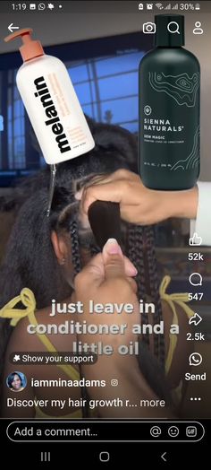 Just Leave, Conditioner, Hair