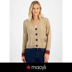 in stock What To Wear Fall, Wardrobe Edit, Cole Haan Men, Trending Sunglasses, Cable Knit Cardigan, Button Cardigan, Thanksgiving Outfit, Tommy Hilfiger Women, Casual Sets