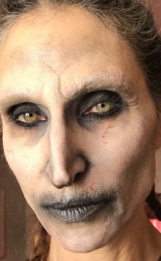 Bonnie Aarons, Haunted House Makeup, Ghost Makeup, Zombie Halloween Makeup, Holloween Makeup, The Nun, Halloween Makeup Diy, Halloween Makeup Scary, Horror Makeup