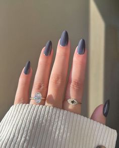 16 Winter 2024 Nail Polish Color Trends That Will Dominate The Season January Nail Colors, Winter Nail Polish, January Nails, Winter Nail Designs, Winter Nail, Easter Nails