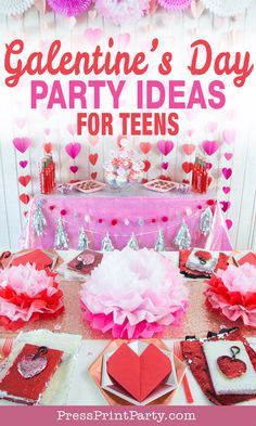 valentine's day party ideas for teens