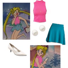 Serena Sailor Moon inspired outfit created by lizzyloveshk19 Sailor Moon Inspired, Sailor Moon Outfit, Susanoo Naruto, Sailor Moon Fashion, Sailor Moon Cosplay, Sailor Moon Usagi, Sailor Moon Aesthetic