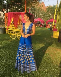 Indian Jumpsuit Outfit With Jacket, Bellbottom Dress, Blue Jumpsuits Outfit, Ethnic Jumpsuit, Indian Jumpsuit, Haldi Ideas, Naira Dress, Engagement Vibes, Jumpsuit Ideas