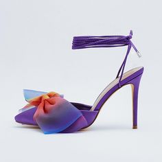 Handcrafted US sizing. Fits true to size. Heel Height: 4.72" / 120 mm approx Product measurements were taken using size 8. Please note that measurements may vary by size. Elegant Purple 4-inch Heels, Purple Ankle-high Party Heels, Purple 4-inch Heel Summer Heels, Luxury Purple Heels With 4-inch Heel, Purple Pointed Toe Heels With 4-inch Heel, Pencil Heels, Pumps Heels Stilettos, Purple Satin, Satin Pumps