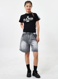 bermuda-denim-shorts-cu301 Casual Short Bottoms For School, Casual Short Length Bottoms For School, Casual Gray Shorts For Streetwear, Casual Relaxed Fit Bottoms For School, Casual Washed Black Straight Leg Shorts, Casual Straight-leg Streetwear Shorts, Casual Gray Bottoms For School, Casual Washed Streetwear Shorts, Casual Washed Shorts For Streetwear