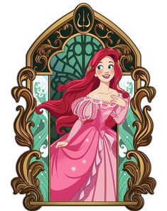 the little mermaid from disney's sleeping beauty