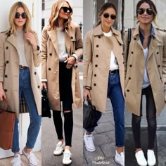 Look Trench, Trench Outfit, Trendy Winter Fashion, Trench Beige, Trench Coat Style, Cold Outfits, Coat Outfit, Paris Outfits