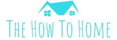 the how to home logo is shown in blue