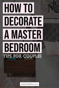 Husband And Wife Bedroom, Bedrooms For Couples, Guest Bedroom Design, Feminine Decor, Feminine Bedroom, Bedroom Decor For Couples, Gold Bedroom, Relaxing Bedroom, Romantic Bedroom