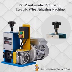 the automatic motorized electric wire striping machine