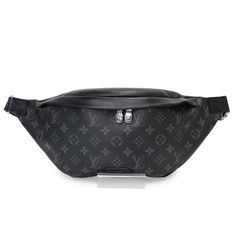 Louis Vuitton Discovery Bum Bag Body Bag Waist Bag Belt Bag Monogram Eclipse Leather Black Size: About W44cmxh15cmxd9cm Shoulder: About 55~84cm (Adjustable) Color:Black/Silver Metal Fittings Black Monogram Canvas Pouch Shoulder Bag, Black Monogram Canvas Pouch Bag, Designer Monogram Canvas Crossbody Belt Bag, Luxury Black Belt Bag For Travel, Luxury Belt Bag With Removable Pouch In Coated Canvas, Travel Belt Bag In Monogram Canvas With Dust Bag, Black Monogram Canvas Bag With Branded Hardware, Luxury Travel Belt Bag With Branded Hardware, Black Monogram Canvas Bag With Removable Pouch