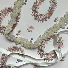 Brand New Purchased At A Bhldn Anthropologie Sample Sale Cream And White Jewels And Beads Ribbon Tie So Adjustable Sizing Bhldn Accessories, Floral Wedding Veils, Jeweled Belts, Bridesmaid Hair Pieces, Bridal Hangers, Faux Fur Wrap, Blusher Veil, Pashmina Wrap, Bridal Comb