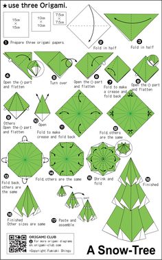 how to make origami cranes with pictures and instructions - step by step instruction