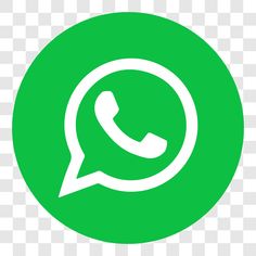 a green and white icon with the text whatsapp on it, which appears to be