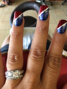 Patriotic Nails 2024, Patriotic Acrylic Nails, Acrylic Nail Designs 4th Of July, Fun 4th Of July Nails, 4th Of July Toenail Designs, Fourth Of July Nails Dip, July 4 Nail Design, Fireworks Nails Design, Patriot Nails