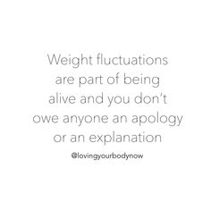 Maria Simpson|BodyLoveTeacher on Instagram: “I would run into people I hadn’t seen for a long time and feel like I should explain why I had gained so much weight. Although I never…” Sport Affirmations, Positive Body Image Quotes, Weight Gaining, Recovery Inspiration, Cutie Quote, Healing Relationships