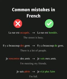 the words in french are clearly visible