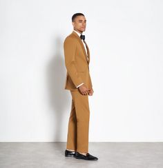 Marigold Shawl Tuxedo | The Black Tux Gold Notch Lapel Outerwear For Evening, Tailored Gold Suits For Evening, Elegant Gold Suits For Winter, Gold Fitted Suits For Spring, Gold Classic Tailored Tuxedo, Classic Tailored Gold Tuxedo, Classic Gold Tailored Tuxedo, Gold Long Sleeve Suits For Work, Gold Notch Lapel Suits For Workwear