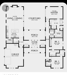 the first floor plan for this house