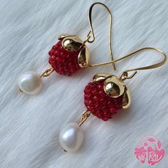 Details: ❤️Beads are professional quality Japanese seed beads. ❤️Gold beads are real 24kt gold plated. ❤️Accent beads are made of shell. ❤️Ear hooks are 22kt gold plated brass, lead and nickel free- they are safe for sensitive ears! ❤️Thread is strong, Japanese nylon made for beading. ❤️Length from top of the hook to bottom is approx 1¾ inches. ❤️Each earring is approx .1 oz or 3g, making them lightweight and easy to wear! ❤️Feel free to email or message me with any questions :) You can find mor Gold Beaded Earrings With Faceted Beads For Gifts, Beaded Gold-plated Earrings For Gifts, Gold-plated Beaded Earrings For Gifts, Gift Gold-plated Beaded Earrings, Gold Plated Beaded Earrings For Gifts, Handmade Gold Pearl Earrings, Pearl Earrings With Gold Beads For Gift, Handmade Gold Pearl Earrings With Round Beads, Handmade Gold Pearl Beaded Earrings