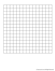 a graph paper with squares and lines in the middle, on top of each other