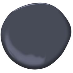 a dark gray color is shown in this image, it looks like an oval shape