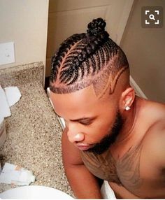 😍😍👅👅 Ken Hair, Men Braids, Twisted Hair, Mens Hairstyle