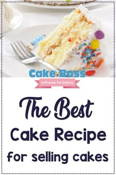 the best cake recipe for selling cakes