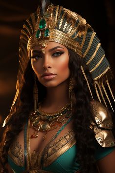 👑✨💃 #EgyptianPrincess #WarriorOfLove #AncientWisdom Unveiling strength through dance and love, Egypt's golden princess embodied arts, knowledge, gymnastics—her life's poetry, a legacy etched in time. 🏺📜🤸‍♀️ and Cleopatra Art, Egyptian Goddess Art, Starověký Egypt, Egyptian Era, Egyptian Princess, Egypt Concept Art, Egyptian Beauty, Egyptian Women, Ancient Egyptian Gods