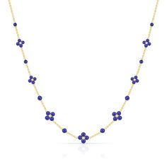 Elegant Blue Necklace With Delicate Chain, Elegant Blue Jewelry With Delicate Chain, Elegant Blue Jewelry With Gold Chain, Elegant Blue Jewelry With Cable Chain, Elegant Blue Necklace With Satellite Chain, Elegant Blue Cable Chain Jewelry, Elegant Blue Necklace With Cable Chain, Elegant Blue Necklace With Gold Chain, Elegant Lapis Lazuli Jewelry With Adjustable Chain