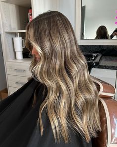 Fresh & blendy 🤤😩🙌🏻 #livedinhair #hairstylistlife | Instagram Blonde In Dark Brown Hair, Brown And Blonde Fall Hair, Light Brunette Hair Balayage, Hair Color Ideas Bronde, Blonde Hair From The Back, Fall Color For Blondes, Blond Hair Ideas For Brunettes, Brown Into Blonde Hair, Brown Long Hair With Highlights