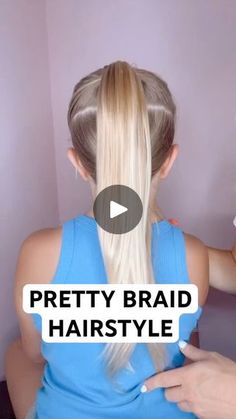 64K views · 362 reactions | PRETTY BRAID HAIRSTYLE  Audrey and Victoria #hairstyle #hairtutorial  #reels #Worklife #fypシ #foryou #makewithme #foryourpage #followers | Panda M22 | Panda M22 · Original audio Pretty Braid, Pretty Braids, Pretty Braided Hairstyles