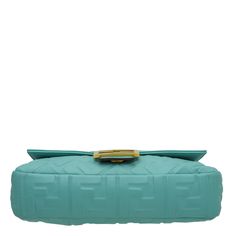 Material: Tiffany Blue FF Embossed Leather Hardware: Gold Features: Pockets: Interior Zipper Pocket Bag style: Shoulder Bag / Top Handle Closure type: Flap with Magnetic Clasp Closure Serial Number / Stamp / Date Code: 8BR600 - A72V - 198 - 10429 Measurement in inches: W x D x H Inclusions: Dust Bag Price Excluding VAT Item location: Town Center Branch Ysl Shoes, Medium Bag, Jimmy Choo Sunglasses, Town Center, Nylon Tote Bags, Leather Hardware, Number Stamps, Nylon Tote, Dior Shoes