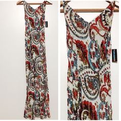 New With Tags 2oh Threads Two Old Hippies Jean Marie Boho Paisley Maxi Dress. Sleeveless, Double V Neck, Maxi Length, Velvet Paisley Design, Tailored Waistline, Silk, Side Zipper, Fully Lined. 70’s Style Size X-Small Approximate Measurements Bust 14in Waist 12.5 Hips 18in Length 61.5in Fitted Paisley Print Patterned Maxi Dress, Casual Multicolor Maxi Dress With Paisley Print, Casual Multicolor Paisley Print Maxi Dress, Casual Fitted Maxi Dress With Paisley Print, Sleeveless Patterned Paisley Print Maxi Dress, Sleeveless Patterned Maxi Dress With Paisley Print, Red Paisley Print Maxi Dress For Summer, Casual Patterned Maxi Dress With Paisley Print, Hippie Jeans