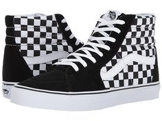 Cool Vans Shoes, Vans Skate Shoes, Black High Top Sneakers, Dr Shoes, White Leather Shoes, Sneakers Vans, Classic Vans