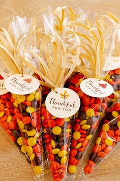 Harvest Corn Thanksgiving Treat Bags Thanksgiving Treat Bags, Corn Thanksgiving, Harvest Corn, Cookie Tags, Thanksgiving Snacks, Thanksgiving Gift Tags, Thanksgiving Favors, Appreciation Gifts Diy, Marketing Gift