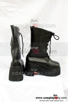 Fabric: PU Color: Black Details: Fate Stay Night Saber Cosplay Boots Black, Custom made in your own measurements. Black Gothic Boots For Cosplay, Black Round Toe Boots For Cosplay Events, Fate Stay Night Saber, Saber Cosplay, Hot Costume, Cosplay Boots, Black Night, Stay Night, Fate Stay Night