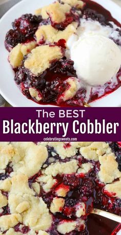 the best blackberry cobbler recipe ever