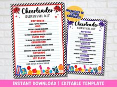 an instant editable printable birthday party checklist