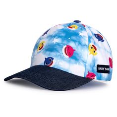 Nickelodeon Boys' Baseball Cap – Baby Shark Curved Brim Snap-Back Baseball Hat is the perfect choice for a summer full of having fun at playgrounds and hanging out at the beach. This cute Baby Shark snap-back baseball cap for boys is a perfect match that will look super cute with just about any outfit. One Size Fits Most Summer Play Hat, Adjustable Playful Sun Hat For Playtime, Playful Sun Hat With Curved Brim For Playtime, Playful Curved Brim Sun Hat For Playtime, Summer Playtime Cap, Playful Sun Hat, One Size Fits Most, For Playtime, Casual Snapback Hats For Playtime, Summer Play Cap Hat, Casual Summer Hats For Play