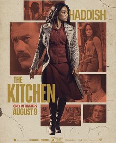 a movie poster for the kitchen