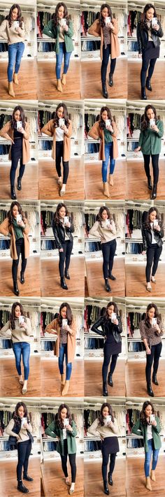 10 Items 20 Outfits - Petite Style | Pumps & Push Ups Navy Ponte Pants Outfit, Weekend Work Outfit, Updating Wardrobe, Office Jeans, Fall Fashion Petite, Flat Chelsea Boots, 20 Outfits, Petite Style, Outfits Petite