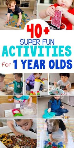 Fun Easy Activities, Young Toddler Activities, Easy Toddler Activities, Baby Sensory Play, Fun Indoor Activities, Sensory Activities Toddlers