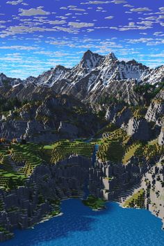 Minecraft Custom Mountain, Minecraft Pine Tree, Minecraft Cliff Village, Minecraft Scenery, Minecraft Cliff, Minecraft Terrain, Minecraft Custom Village, Minecraft Landscape, Minecraft Cliff House