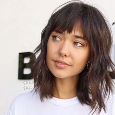 Short Wavy Hair, Bob Hair, Shag Haircut, Haircuts For Fine Hair, Medium Length Hair Cuts, Thick Hair