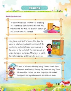 an image of a children's book page with the words reading in english and spanish