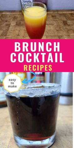 the brunch cocktail recipe is ready to be eaten