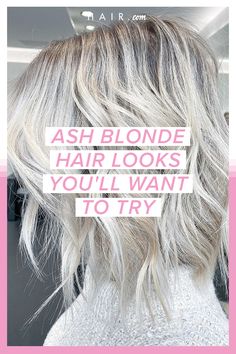 Ash Blonde On Grey Hair, White Blonde Grey Hair, Blonde Hair For Grey Hair, Ash Icy Blonde Balayage, Platinum Blonde And Grey Hair, Shoulder Length Silver Blonde Hair, Blonde To Blend Gray Hair, Ash Blonde Hair Platinum, Platinum Blonde Highlights And Lowlights Short Gray Hair