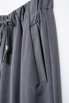 Style: Casual Fit: Loose Fabric: Polyester Pattern: Solid Element: Pocket Rise: High Rise Product Type: Wide Leg Pant Length: Full Main Composition: Polyester Season: Seasonless Gray Harem Pants With Elastic Waistband For Spring, Spring Gray Harem Pants With Elastic Waistband, Gray High-waist Wide Leg Pants With Elastic, Gray High Waist Wide Leg Pants With Elastic Waistband, Gray Ankle-length Pants With Elastic Waistband, Gray Pants With Elastic Waistband For Spring, Gray Wide Leg Trousers With Elastic Waistband, Gray Trousers With Elastic Waistband, Gray Bottoms With Elastic Waistband For Fall